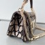 Valentino Large Loco Shoulder Bag in Black Toile Iconographe