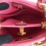 Valentino Roman Stud Small Handle Bag In Pink Nappa Leather