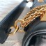 Valentino Roman Stud Large Chain Bag In Black Nappa Leather
