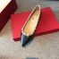 Valentino Rockstud Ballet Flats In Black Calfskin