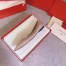 Valentino Rockstud Ballet Flats In Powder Patent Leather