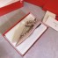 Valentino Caged Rockstud Ballet Flats In Powder Patent Leather
