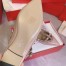 Valentino Caged Rockstud Ballet Flats In Powder Patent Leather