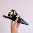 Valentino Roman Stud Ballet Flats In Black Calfskin