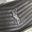Saint Laurent Mini Lou Camera Bag in Noir Calfskin
