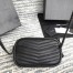 Saint Laurent Mini Lou Camera Bag in Noir Calfskin