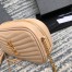 Saint Laurent Mini Lou Camera Bag in Beige Calfskin