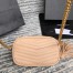 Saint Laurent Mini Lou Camera Bag in Beige Calfskin