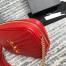 Saint Laurent Mini Lou Camera Bag in Red Calfskin