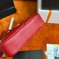 Saint Laurent Lou Camera Bag in Red Quilted Leather