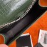 Saint Laurent Kate Tassel Medium Bag In Green Crocodile-embossed Leather