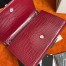 Saint Laurent Kate Tassel Medium Bag In Red Crocodile-embossed Leather