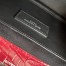 Saint Laurent Kate Tassel Medium Bag In Red Crocodile-embossed Leather