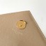 Saint Laurent Envelope Large Bag In Beige Grained Leather