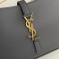 Saint Laurent Le 5 À 7 Hobo Bag in Storm Smooth Leather
