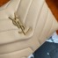 Saint Laurent LouLou Toy Strap Bag In Beige Quilted Calfskin