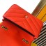 Saint Laurent LouLou Small Bag in Orange Matelasse Lambskin