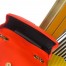 Saint Laurent LouLou Small Bag in Orange Matelasse Lambskin