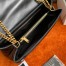 Saint Laurent LouLou Medium Chain Bag In Black Quilted Calfskin