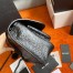 Saint Laurent Niki Baby Chain So Black Bag In Crocodile-embossed Leather 