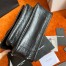 Saint Laurent Niki Baby Chain So Black Bag In Crocodile-embossed Leather 