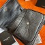 Saint Laurent Niki Baby Chain So Black Bag In Crocodile-embossed Leather 