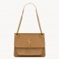 Saint Laurent Niki Medium Chain Bag in Dark Cork Grained Lambskin