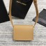 Saint Laurent Solferino Small Bag in Dark Beige Calfskin