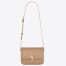 Saint Laurent Solferino Small Bag in Dark Beige Calfskin