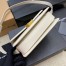 Saint Laurent Solferino Small Bag in White Calfskin