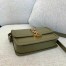 Saint Laurent Solferino Small Bag in Khaki Green Calfskin