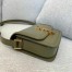Saint Laurent Solferino Small Bag in Khaki Green Calfskin