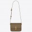 Saint Laurent Solferino Small Bag in Khaki Green Calfskin