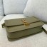 Saint Laurent Solferino Medium Bag In Khaki Green Calfskin