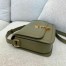 Saint Laurent Solferino Medium Bag In Khaki Green Calfskin