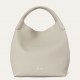 Loro Piana Bale Large Bag in Dust Stone Grained Leather
